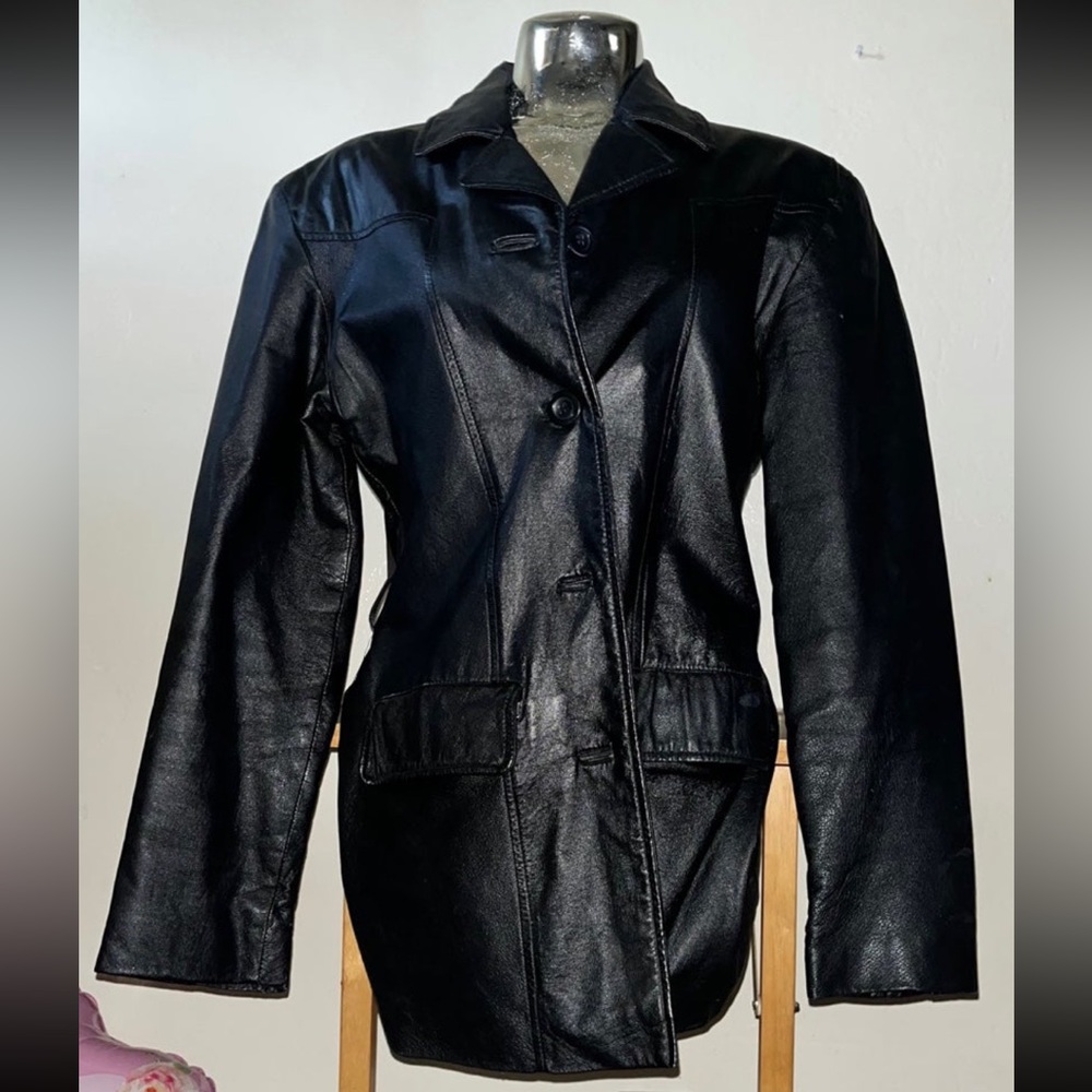 Leather jacket